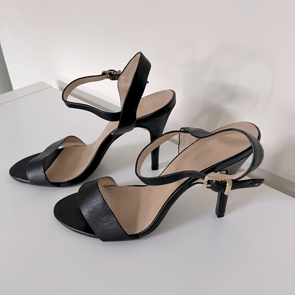 Jo Mercer Black Heels - Size 39 - Picture 10 of 14